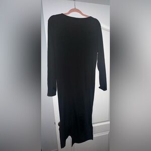 SHEIN Classic Black Long Sleeve Dress